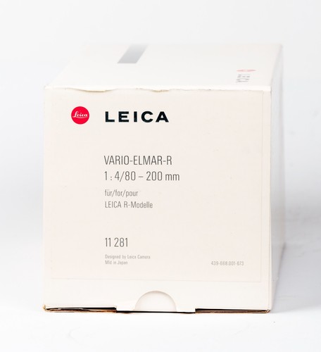Leica vario elmar 80 200mm - leica, vario-elmar-r